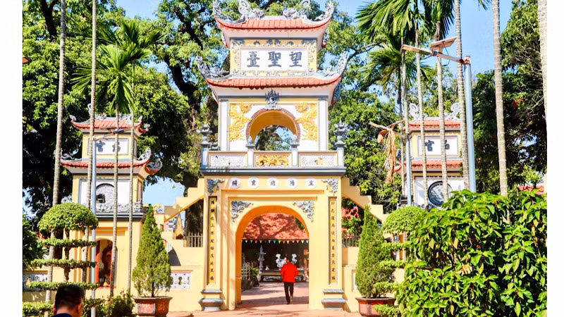 Khu di tích đền Mõ.