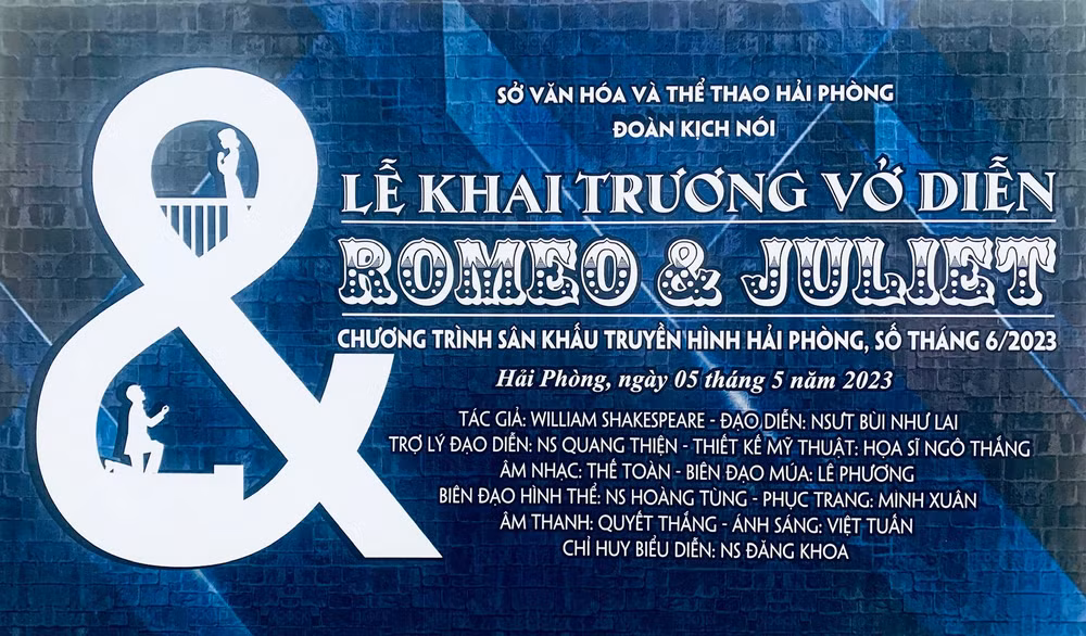 Lễ khai trương vở diễn "Romeo & Juliet" chiều 5/5.