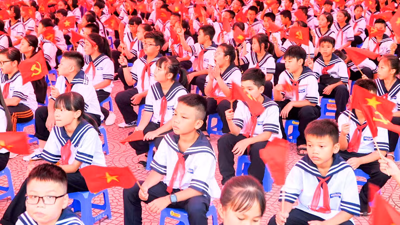 Thành phố Hải Phòng yêu cầu các trường tổ chức lễ khai giảng không quá 35 phút.