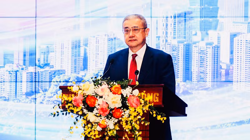 Nhà sáng lập Liên minh Ảnh hưởng Đông Nam Á, ông C.Y. Huang phát biểu tại chương trình.