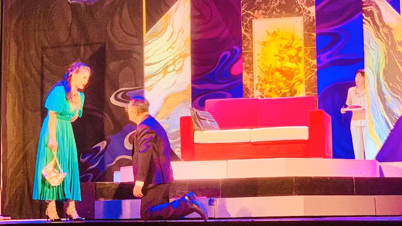 Một cảnh trong vở diễn.