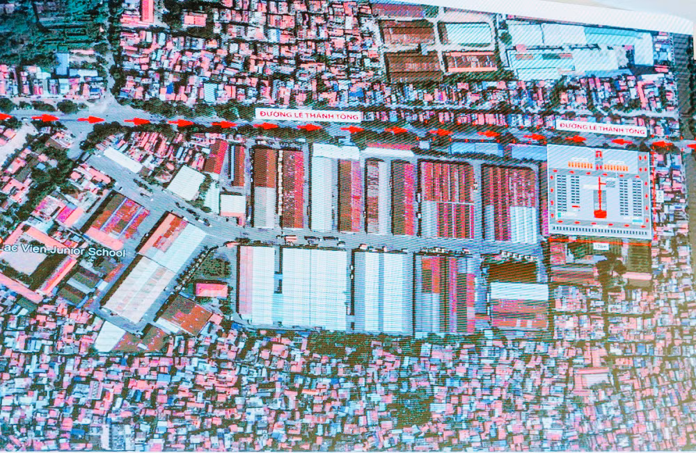 Khu nhà ở xã hội sẽ sử dụng toàn bộ diện tích của Tổng kho 3 Lạc Viên cũ.