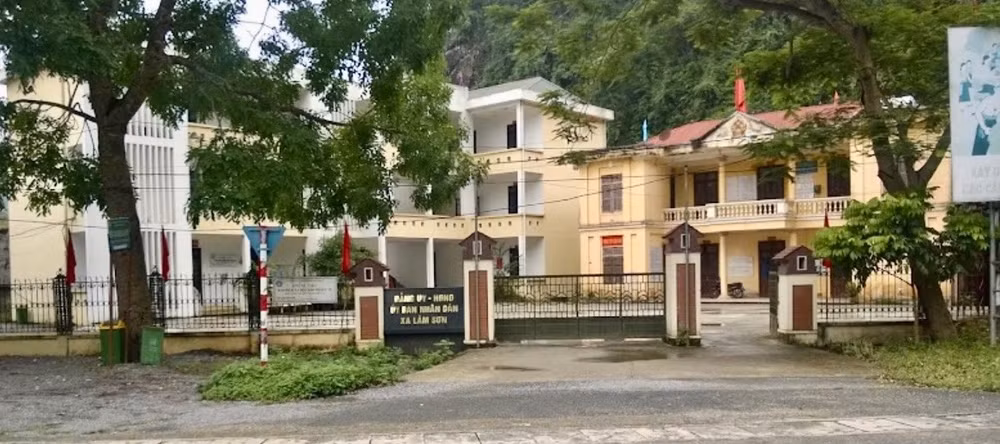 Trụ sở Ủy ban nhân dân xã Lâm Sơn, Lương Sơn, Hòa Bình.