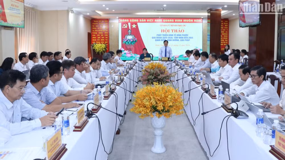Các địa biểu tham dự hội thảo