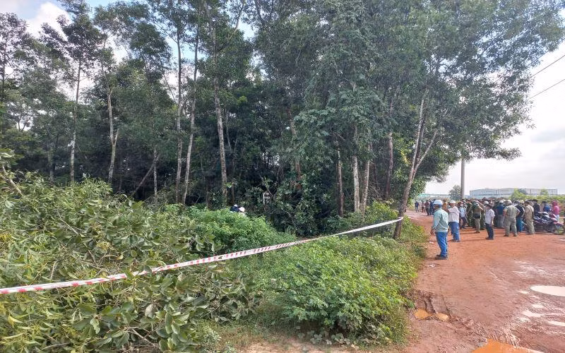 Lực lượng chức năng tiến hành cưỡng chế thu hồi hơn 5ha đất để thực hiện giai đoạn 2, khu công nghiệp Hố Nai.