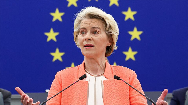 Chủ tịch Ủy ban châu Âu Ursula von der Leyen. (Ảnh: Reuters)