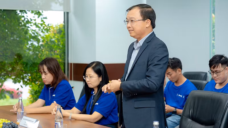 Ông Lê Thành Liêm, Giám Đốc Điều Hành Tài chính Vinamilk chia sẻ chuyển đổi số, trong đó có số hóa trong quản trị tài chính, là một chiến lược lớn tại Vinamilk.