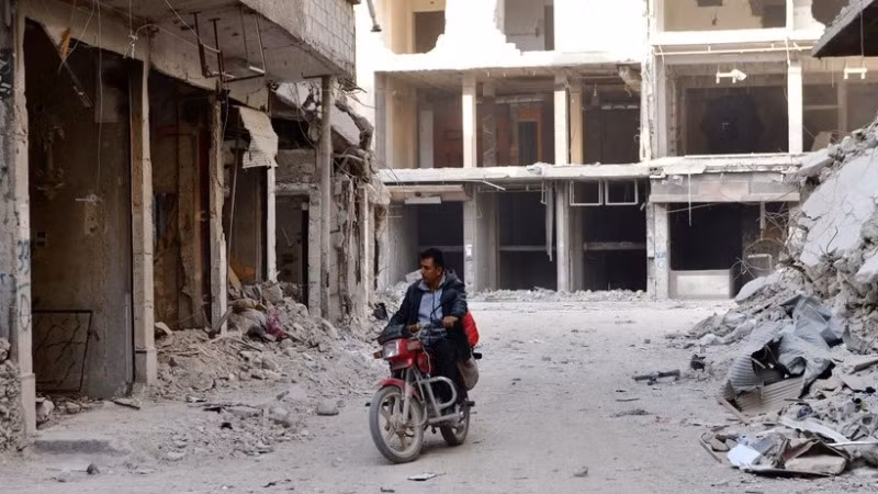 Người dân tại Damascus, Syria. (Ảnh: THX/TTXVN)