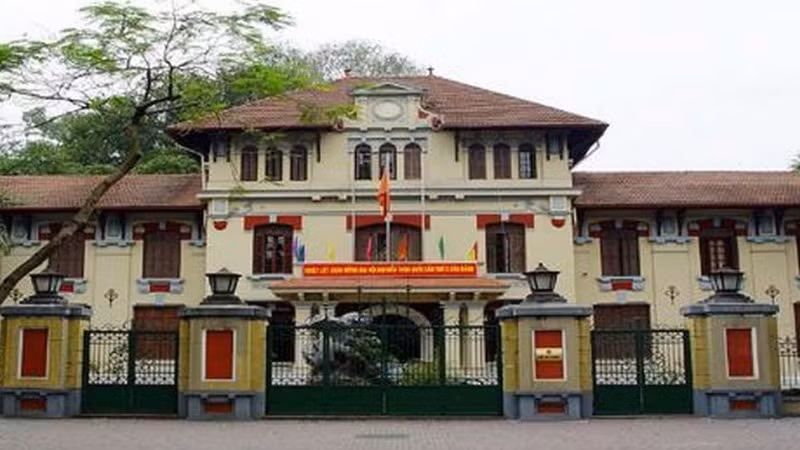 Trụ sở Bộ Tư pháp.