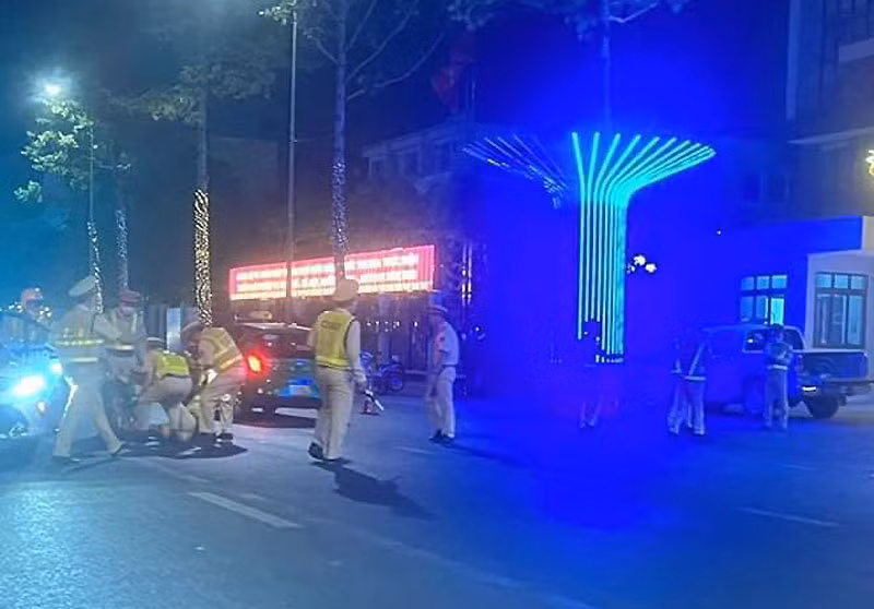  Hiện trường xảy ra vụ việc.