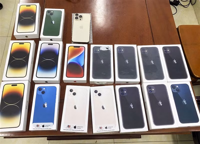 Tang vật thu giữ. (Ảnh: Công an cung cấp)