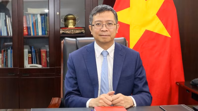 Đại sứ Việt Nam tại Trung Quốc Phạm Thanh Bình.