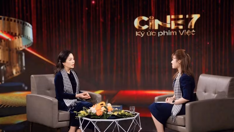 Tiến sĩ Ngô Phương Lan, Chủ tịch Hiệp hội Xúc tiến Phát triển Điện ảnh Việt Nam chia sẻ trong chương trình.