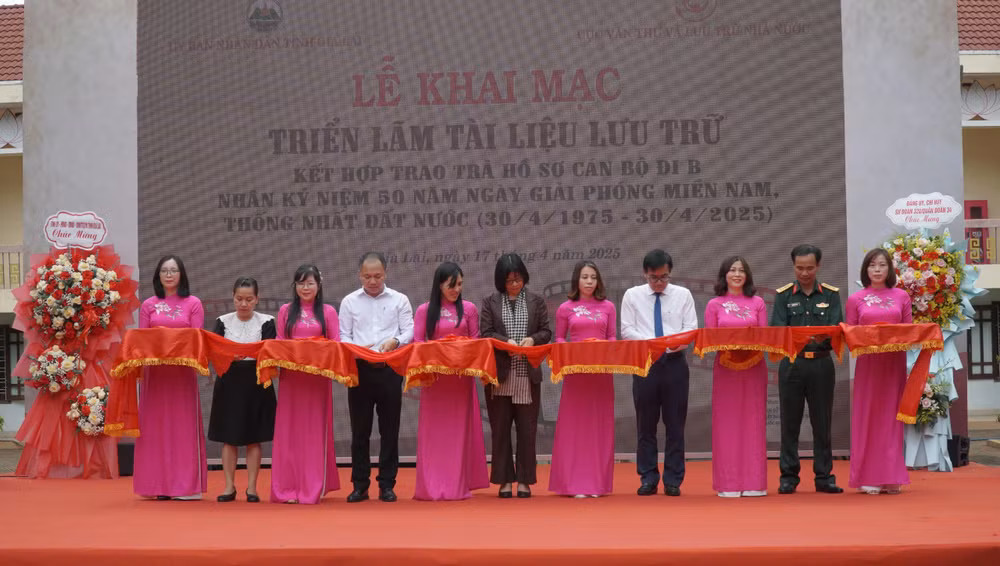 Triển lãm tài liệu lưu trữ dự kiến diễn ra trong 14 ngày (từ 17 đến 30/4/2025).
