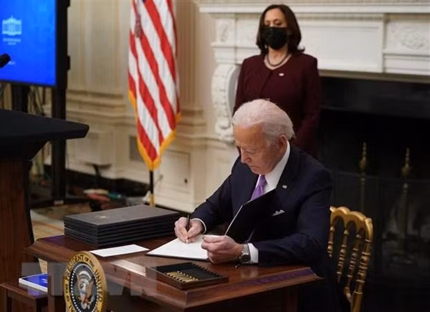 Tổng thống Mỹ Joe Biden. (Ảnh: AFP/TTXVN)