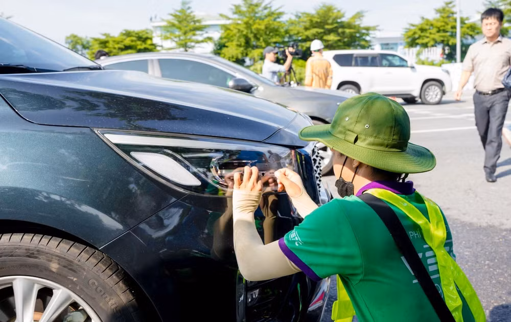 Trạm thu phí đầu tuyến Nội Bài-Lào Cai.
