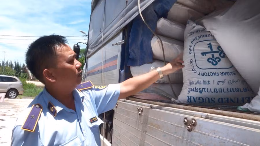 Số đường nhập lậu bị Cục Quản lý thị trường Phú Yên tạm giữ để tiếp tục điều tra và xử lý theo quy định pháp luật.