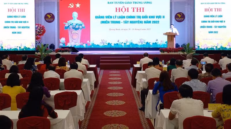 Quang cảnh Lễ khai mạc hội thi.