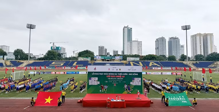 Toàn cảnh buổi Khai mạc.