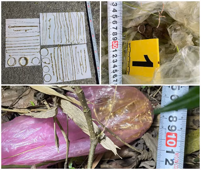 Tang vật do cơ quan Công an thu giữ.