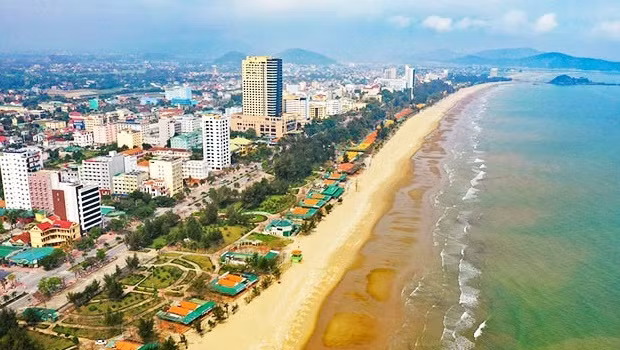 Thành phố Vinh trở thành đô thị biển.