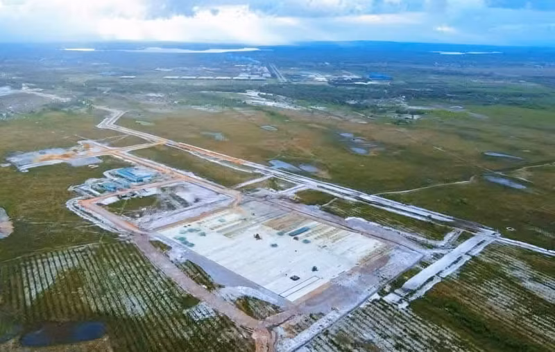 Các đơn vị đang khẩn trương thi công Dự án cảng hàng không Quảng Trị, dự kiến đưa vào sử dụng từ tháng 6/2026.