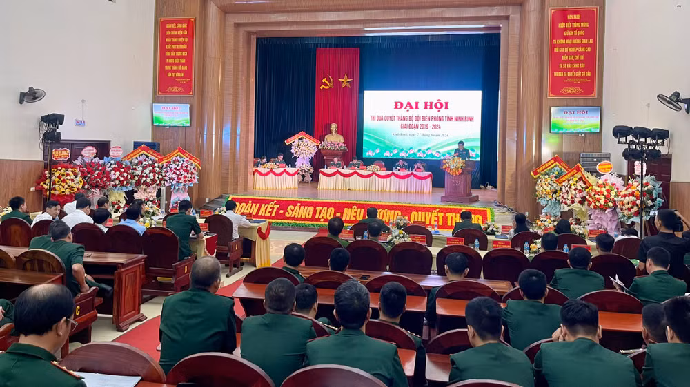 Đại hội thi đua quyết thắng, giai đoạn 2019-2024 của Bộ đội Biên phòng tỉnh Ninh Bình.