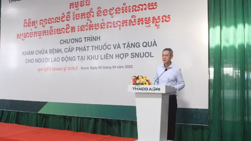 Đại sứ Nguyễn Minh Vũ phát biểu ý kiến tại chương trình.