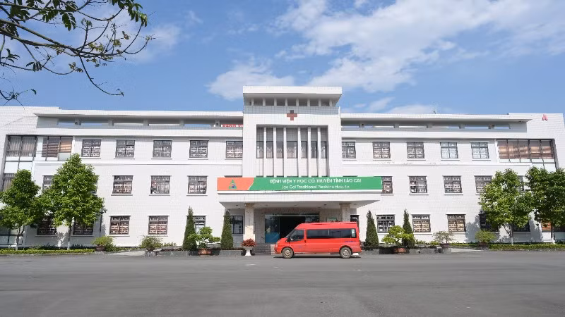 Bệnh viện Y học cổ truyền tỉnh Lào Cai được đầu tư hiện đại.