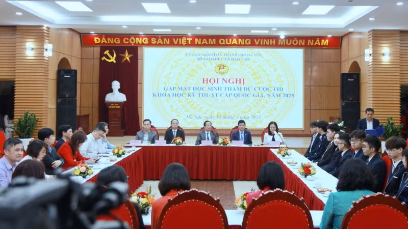 Quang cảnh buổi gặp mặt. 