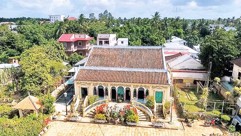 Một góc nhà cổ Bình Thủy.