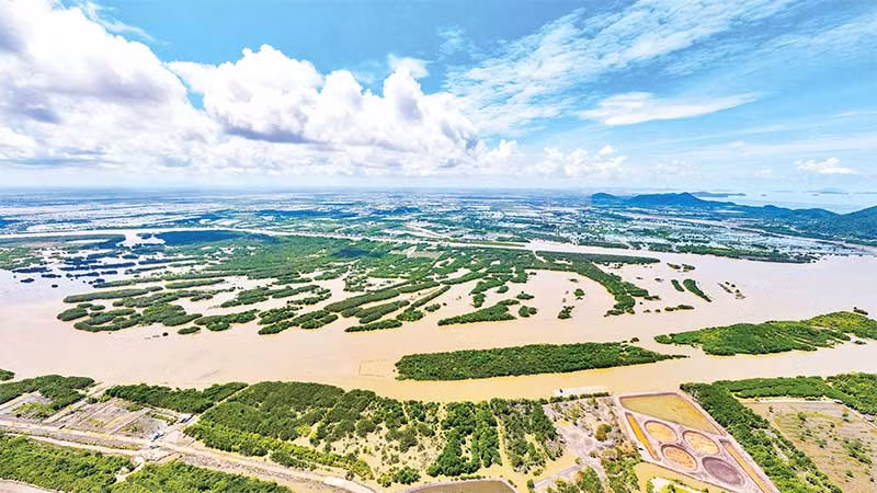 Đầm Đông Hồ là một trong những đầm nước tự nhiên lớn tại đồng bằng sông Cửu Long, cảnh quan thiên nhiên đẹp. 