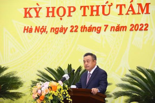Chủ tịch Ủy ban nhân dân thành phố Hà Nội Trần Sỹ Thanh. (Ảnh: VGP)