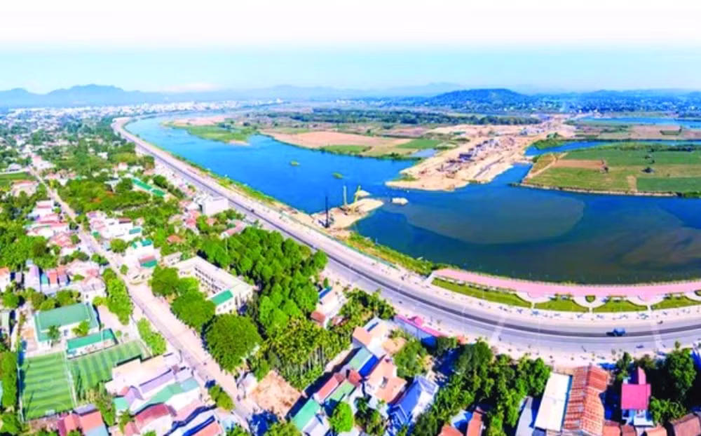 Một góc thành phố Quảng Ngãi. (Nguồn: Cổng thông tin Chính phủ)