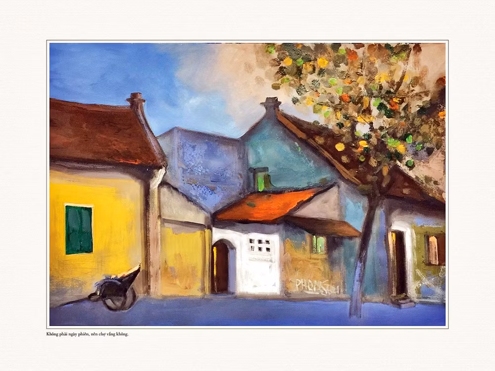 Minh họa Gió đầu mùa của họa sĩ Đào Hải Phong. 