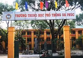 Trường Trung học phổ thông Đa Phúc, huyện Sóc Sơn.