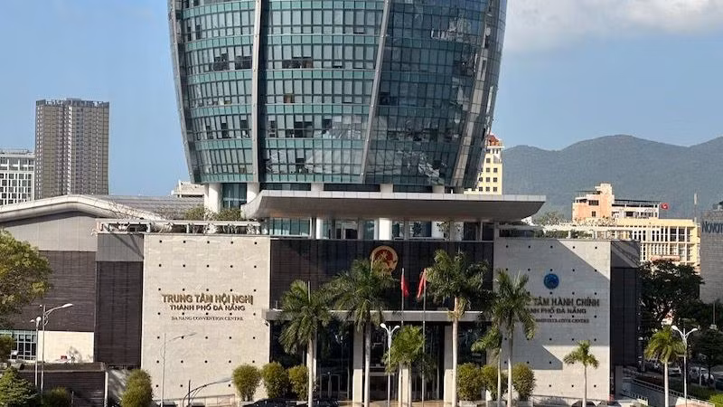 Hệ thống thông tin đất đai TP Đà Nẵng đã hoạt động trở lại. (Ảnh ANH ĐÀO)