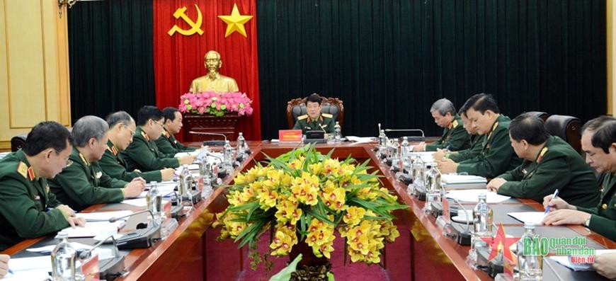 Quang cảnh hội nghị. Ảnh: Báo Quân đội Nhân dân