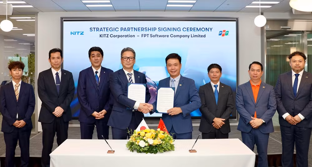 FPT Software ký kết thỏa thuận hợp tác chiến lược với KITZ Corporation.