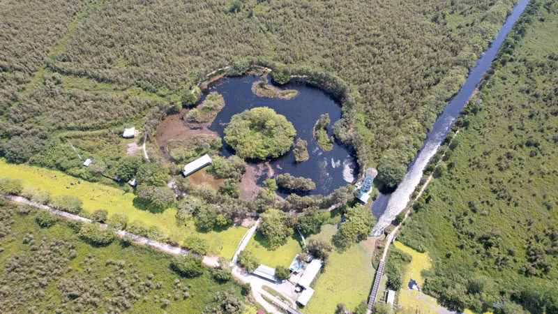 Một góc Vườn quốc gia U Minh Thượng.