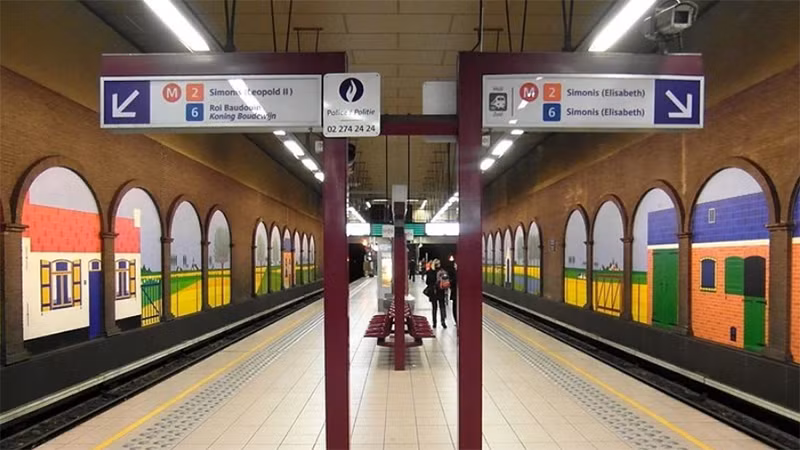 Nhà ga Clemenceau. (Nguồn: Wikipedia)