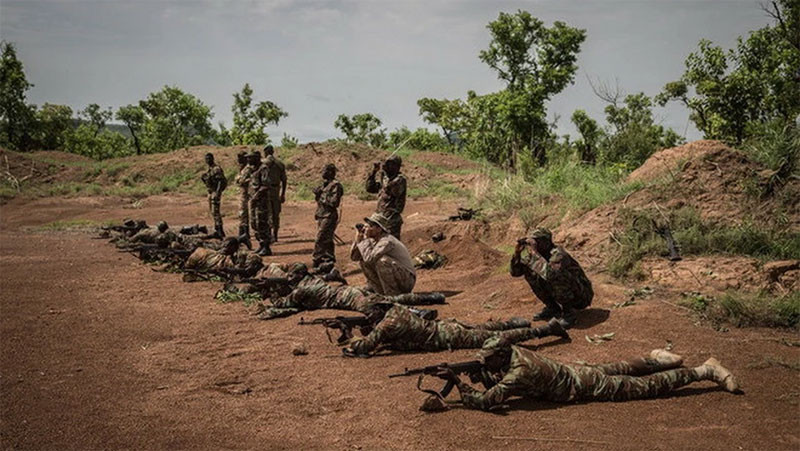 Binh sĩ quân đội Benin. (Nguồn: The New York Times)