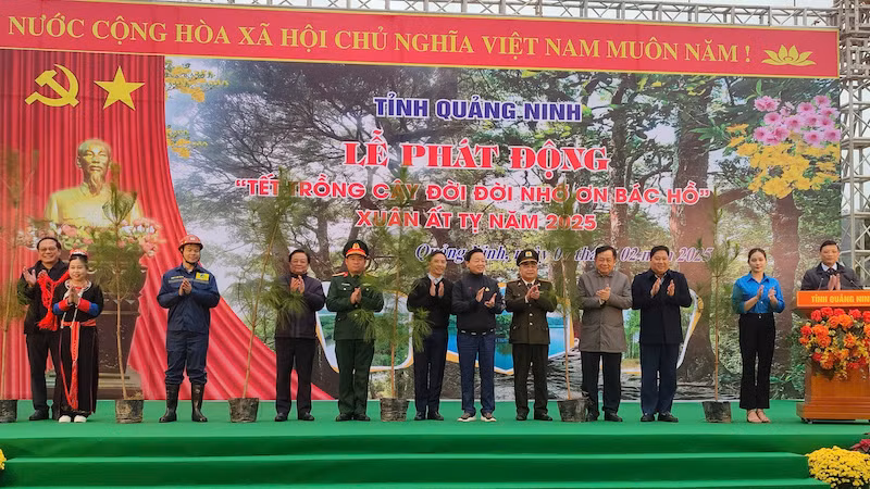 Lễ Phát động “Tết trồng cây đời đời nhớ ơn Bác Hồ” Xuân Ất Tỵ 2025.