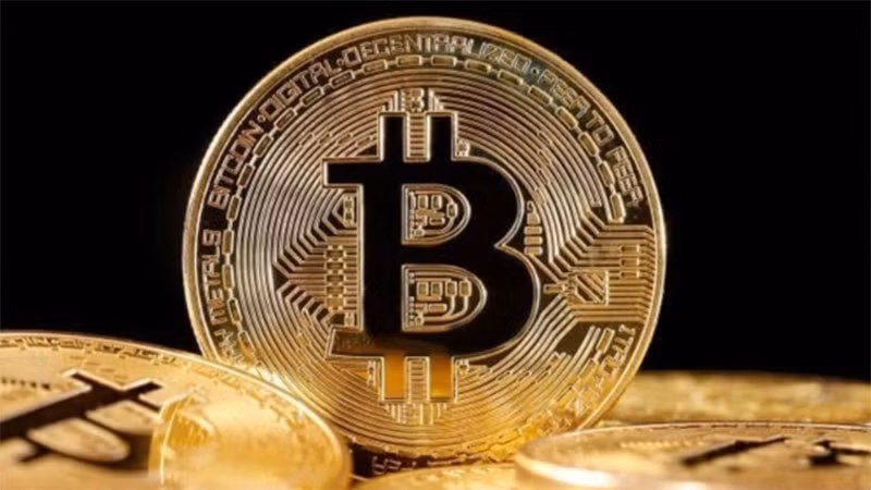 Đồng tiền điện tử Bitcoin. (Ảnh: Getty Images/TTXVN)