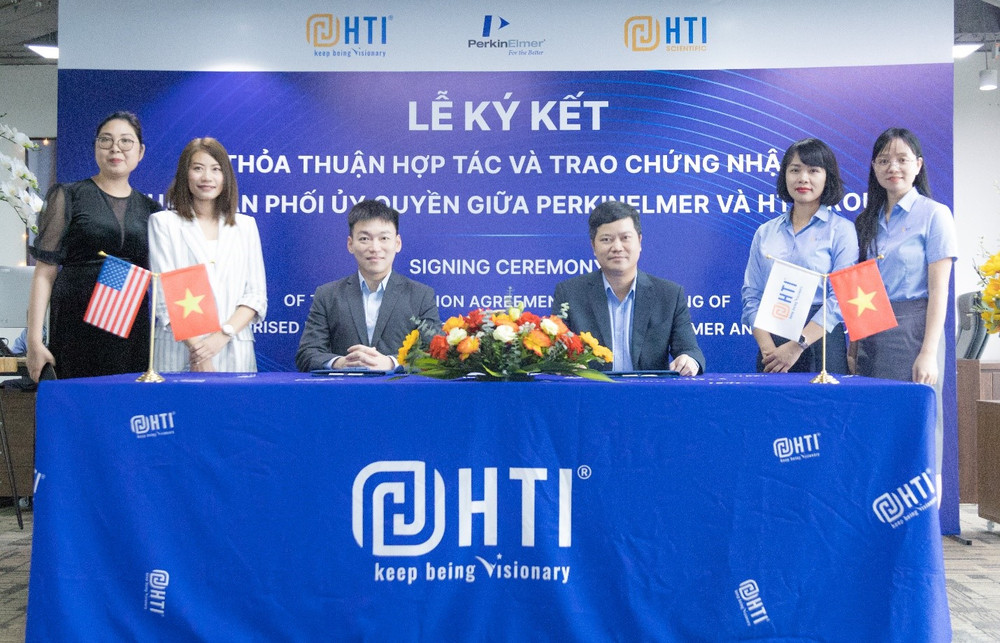 Lễ ký thỏa thuận hợp tác.
