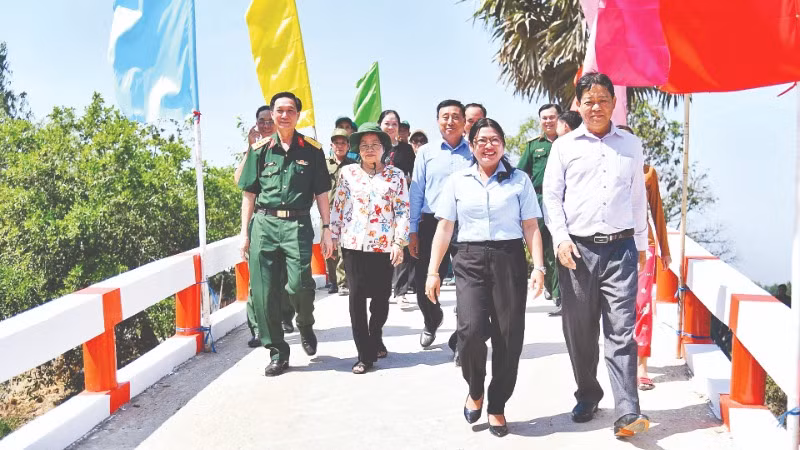 Cầu Kênh HN2 chính thức đưa vào sử dụng.