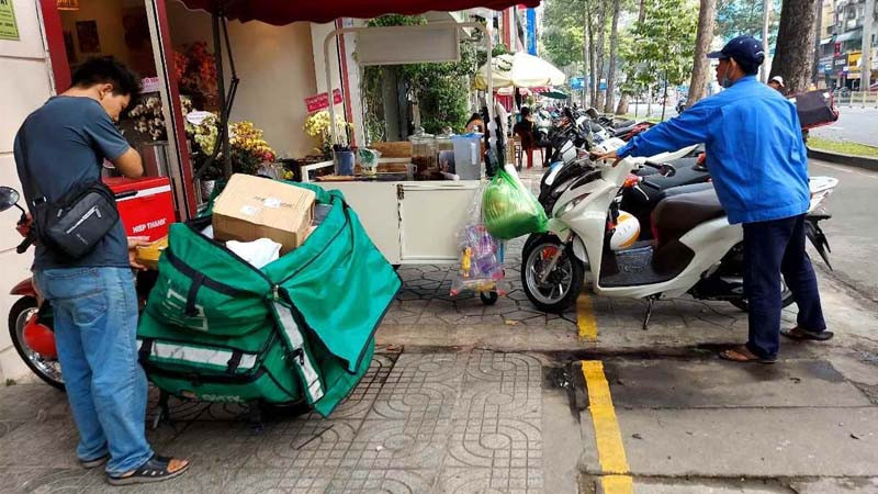 Đường Trần Hưng Đạo nằm trong danh sách các tuyến đường có thu phí vỉa hè trên địa bàn quận 1 