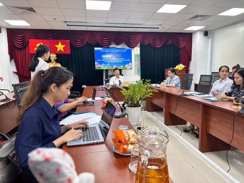 Sở Lao động-Thương binh và Xã hội Thành phố Hồ Chí Minh tổ chức họp báo chiều 4/9.