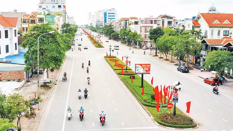 Thành phố Nam Định đang đổi thay từng ngày hướng đến trở thành đô thị thông minh, hiện đại.
