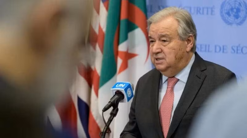 Tổng thư ký Liên Hợp quốc Antonio Guterres. (Ảnh: Tân Hoa xã)